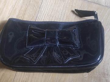 Pochette FIORUCCI Vintage in Vernice - Nera