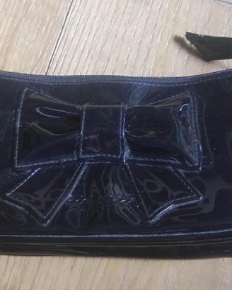 Pochette FIORUCCI Vintage in Vernice - Nera
