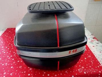 Bauletto moto con piastra