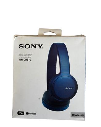 Sony WH-CH510 Cuffie Bluetooth Blu