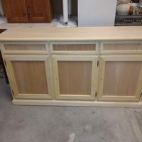 Credenza a 3 Porte Nuova Grezza