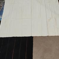 tovagliette da bar in fiandra. puro cotone bianche