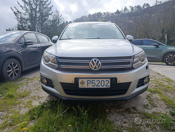Tiguan 4x4 con gancio traino di serie