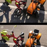 biciclette e trattore 