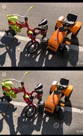 biciclette e trattore 