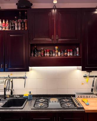 Cucina in mogano