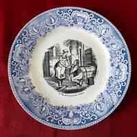 ANTICO PIATTO DECORATIVO RICHARD