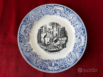 ANTICO PIATTO DECORATIVO RICHARD
