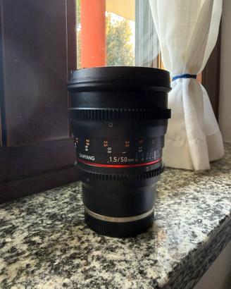 Samyang 50mm 1.5 Sony e-Mount Cine