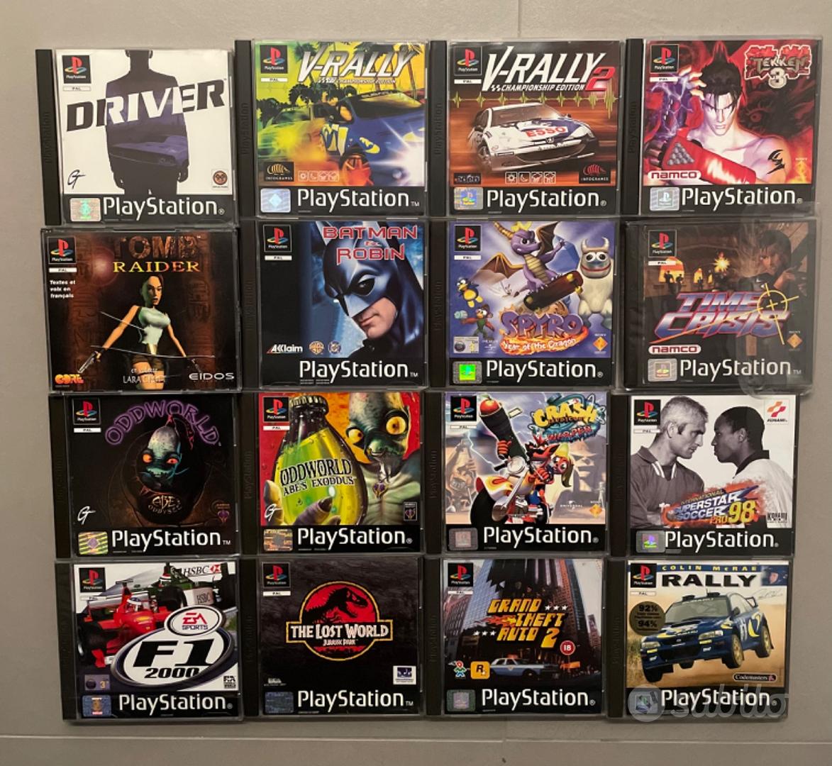 Giochi ps1 - PlayStation 1 - ottimi - Console e Videogiochi In vendita a  Trapani