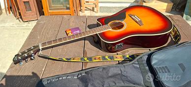 Chitarra Eko acustica elettrificata 