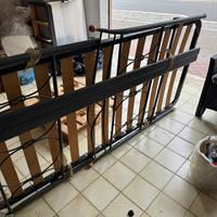 letto in ferro battuto