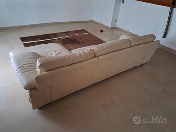 divano usato in pelle