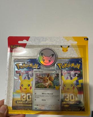 Carte Pokemon 30th - Blister 2 Bustine (IT)