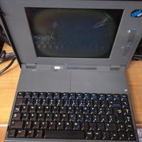 Thinkpad 300, vintage, retrocomputing, 386, Dos