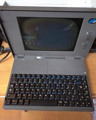 Thinkpad 300, vintage, retrocomputing, 386, Dos