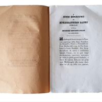 libro antico MICHELANGELO LANCI ottocentina 1839