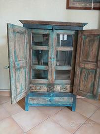 mobile antico in teak indiano