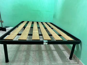 Letto rete a doghe piazza e mezzo