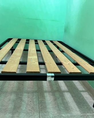 Letto rete a doghe piazza e mezzo