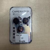 Cerchietti copri telecamere viola iPhone 17