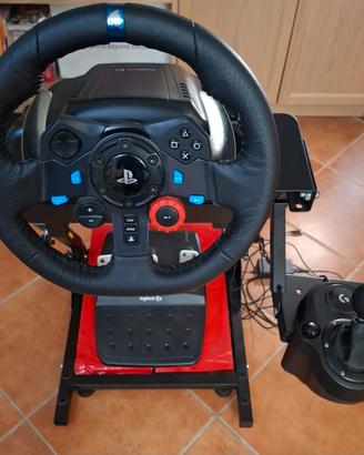 Logitech G29 simulatore con supporto