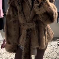 Giacca in pelliccia ecologica Silence Limited