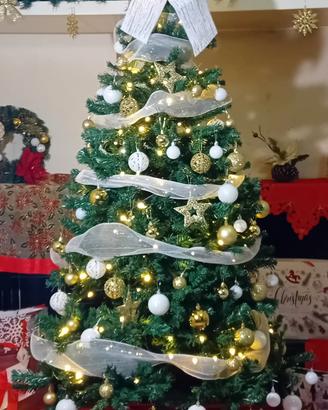 albero di natale 180cm nuovo