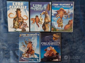 L'Era Glaciale - Tutti e 5 i film in DVD
