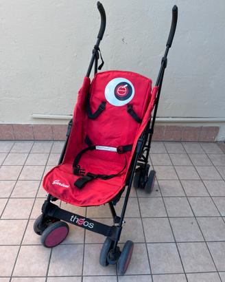 Passeggino leggero Giordani Theos rosso