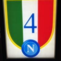 Litofania scudetto napoli 2025