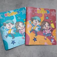 2x COPERTINA AD ANELLI A4 ME CONTRO TE GLAMOUR 