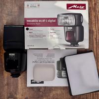 Flash a slitta Metz Mecablitz 44 AF-1 CANON