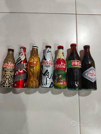 bottiglie Coca-cola piene ed originali collezione 