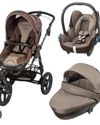 Trio piu sdraietta e seggiolone .