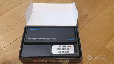 Ligawo 6518750 Hdmi Video Switch split 4k 3D Arc