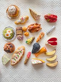 Lotto frutta miniatura vintage