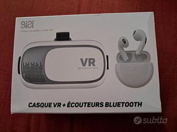 Casco virtuale GIZI VR con cuffie bluetooth