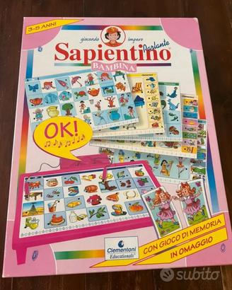 Sapientino bambina vintage anni90.