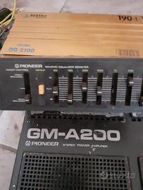amplificatori e equalizzatore pioneer