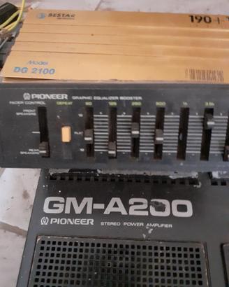 amplificatori e equalizzatore pioneer