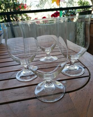 Bicchieri vino Martini e irish coffee