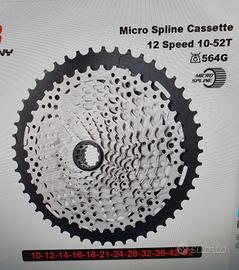 Cassetta 12 velocità 10/52 micro spline m8100