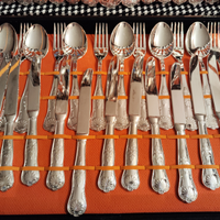 Servizio posate argento 800 nuovo