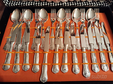 Servizio posate argento 800 nuovo