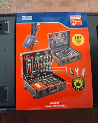 TROLLY USAG NUOVO CON 181 UTENSILI