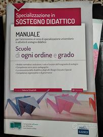 Manuale per specializzazione in sostegno didattico