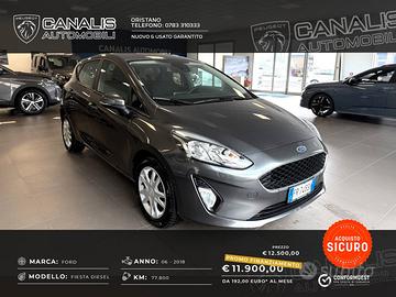 Ford Fiesta 1.5 TDCi 85 cv 5 porte Plus - 2018 - A