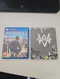 Watch Dogs 2 PS4 + SteelBook originale