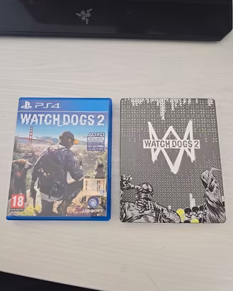 Watch Dogs 2 PS4 + SteelBook originale